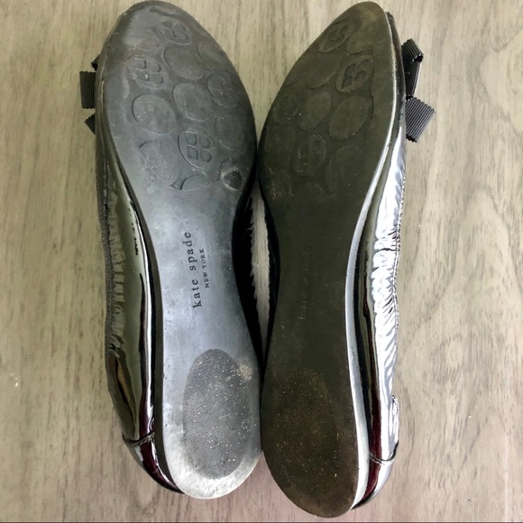 Kate Spade Women’s Peep Toe Flat Sz 7 - Picture 4 of 5